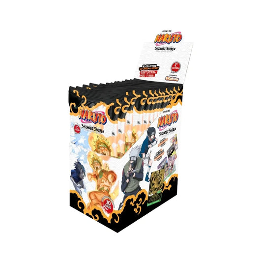 Naruto Mythos TCG Set 2 Shinobi Shiren 1st Edition Booster Display Englisch – 24 Booster Packs
