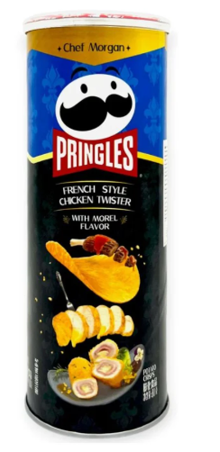 Pringles French Style Chicken Twister – 80g | Aromatisierte Chips mit Hähnchen-Wrap-Geschmack