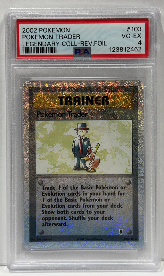 Trader Reverse Foil #103 – PSA 4 (VG-EX) – 2002 Legendary Collection – Englisch – Original & Zertifiziert