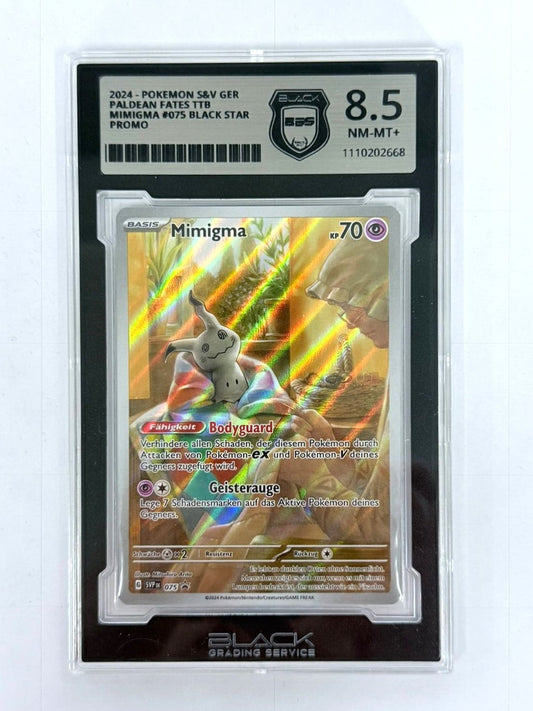 Mimigma SVP 075 – Black Star Promos BGS 8,5 NM-MT+ Near Mint Deutsch