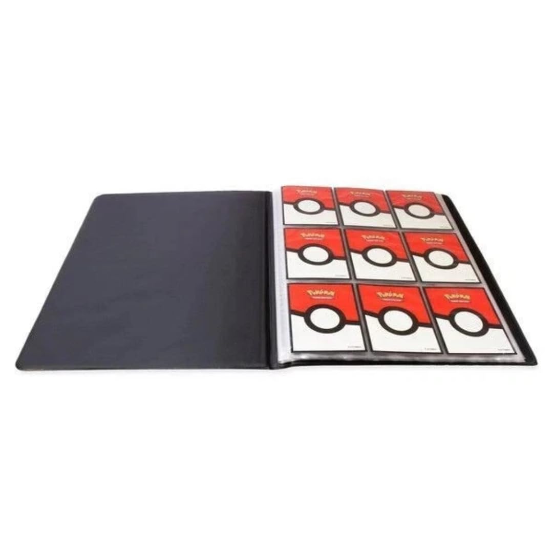 Pokémon Ultra Pro SV10 9‑Pocket Portfolio – 14 archivsichere Seiten, Platz für bis zu 252 Karten – PVC‑frei, säurefrei – Für Trading Cards & Sammelspaß