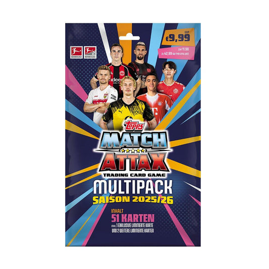 Topps Match Attax Bundesliga 2025/26 - 1 Multipack