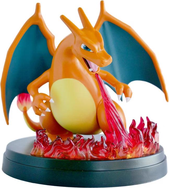 Pokémon Glurak CHARlZARD EX Super Premium Kollektion (DE) – 10 Boosterpacks, Exklusive Glurak-Figur & Holo-Karten – Limitierte Edition