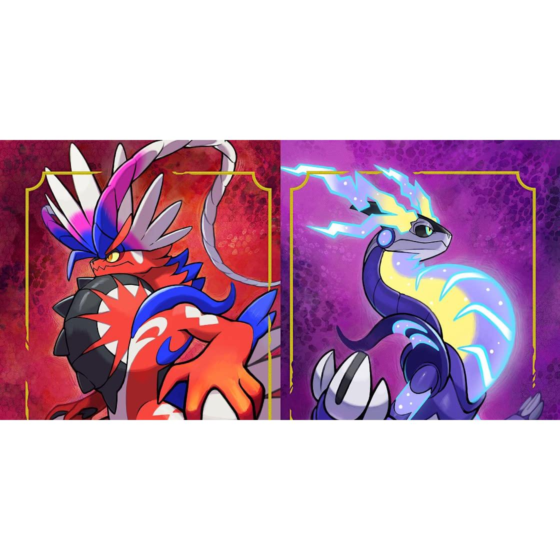 Pokémon TCG – Karmesin & Purpur | Top-Trainer Box | Deutsch | Enthält Karten & Zubehör