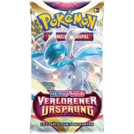 4x Pokémon VERLORENER URSPRUNG Booster Set - mit 10 Karten pro Booster - DEUTSCH