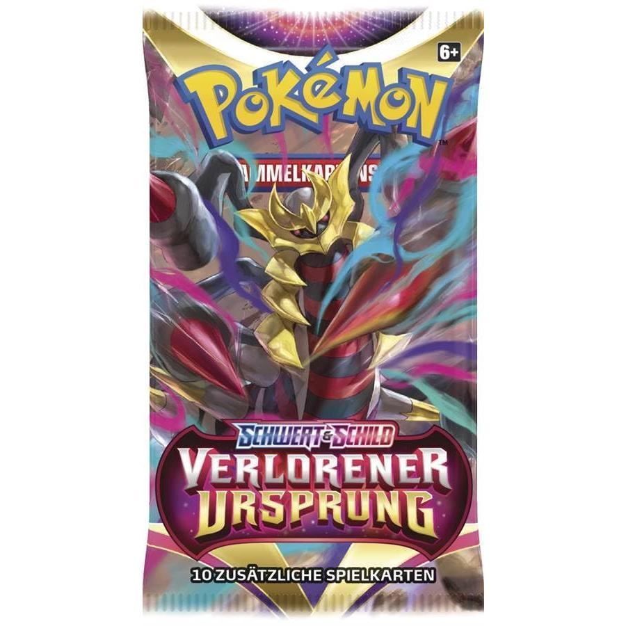 4x Pokémon VERLORENER URSPRUNG Booster Set - mit 10 Karten pro Booster - DEUTSCH