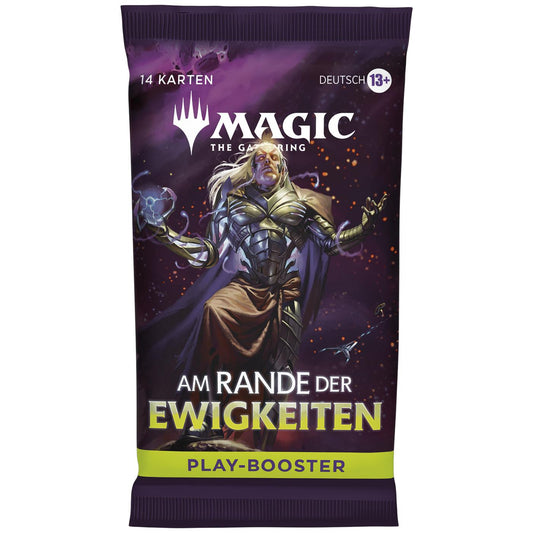 Am Rande der Ewigkeiten – 1x Play Booster [Deutsch] | 14 Karten pro Booster | MTG Universes Beyond | Mit Heartforcards® Versandschutz