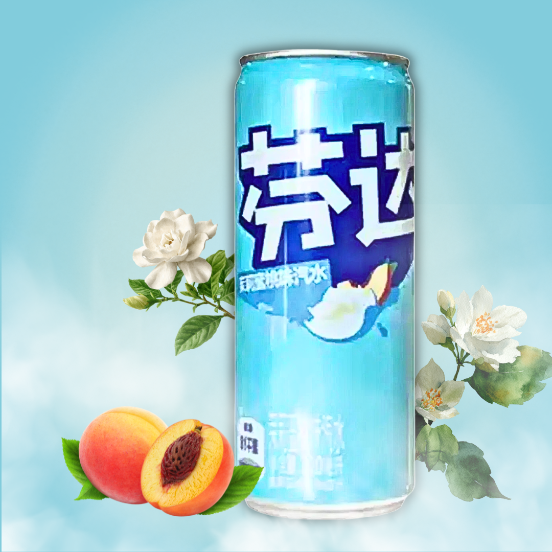 Fanta Jasmine Peach – Erfrischungsgetränk, 330ml
