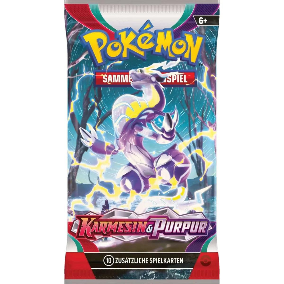 1 x Pokémon Karmesin & Purpur Booster - Deutsch