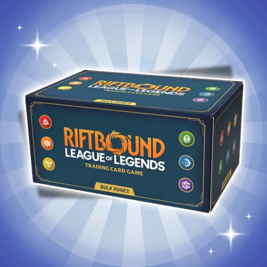 Riftbound: League of Legends TCG Bulk Runes Englisch – 324 Runenkarten in 6 Farben