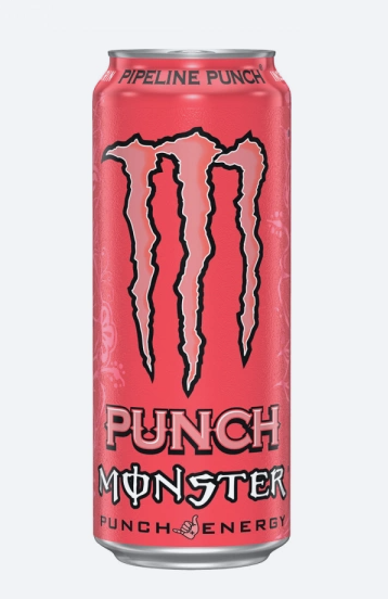 Monster Energy Pipeline Punch – 330ml | Koffeinhaltiger Energy-Drink mit Punschgeschmack