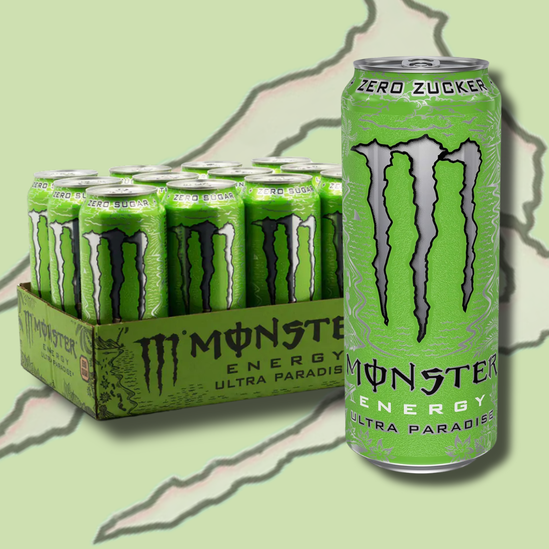 12x Monster Energy Ultra Paradise – Zero Zucker, 330ml | Koffeinhaltiger Energy-Drink