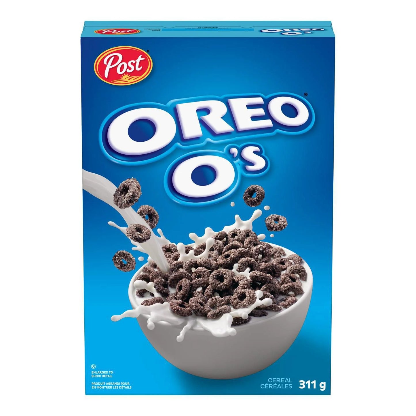 Oreo O’s Cereal 350g - Schokoladige Frühstücks-Cerealien mit dem klassischen Oreo-Geschmack - Knusprige O’s für Frühstück & Snack