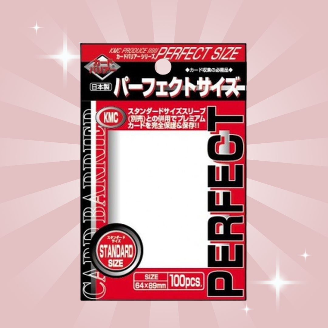 10x KMC Standard Sleeves – Perfect Size (10x100 Sleeves) – Standard Sleeves für Sammelkarten & TCG