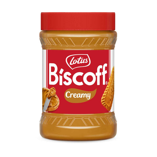 Lotus Biscoff The Original Speculoos Creamy – Cremiger Karamellgebäck-Aufstrich 400 g