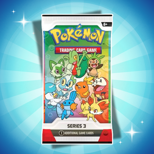 Pokémon First Partner Illustration Collection Series 3 Booster Pack Englisch – 3 Karten