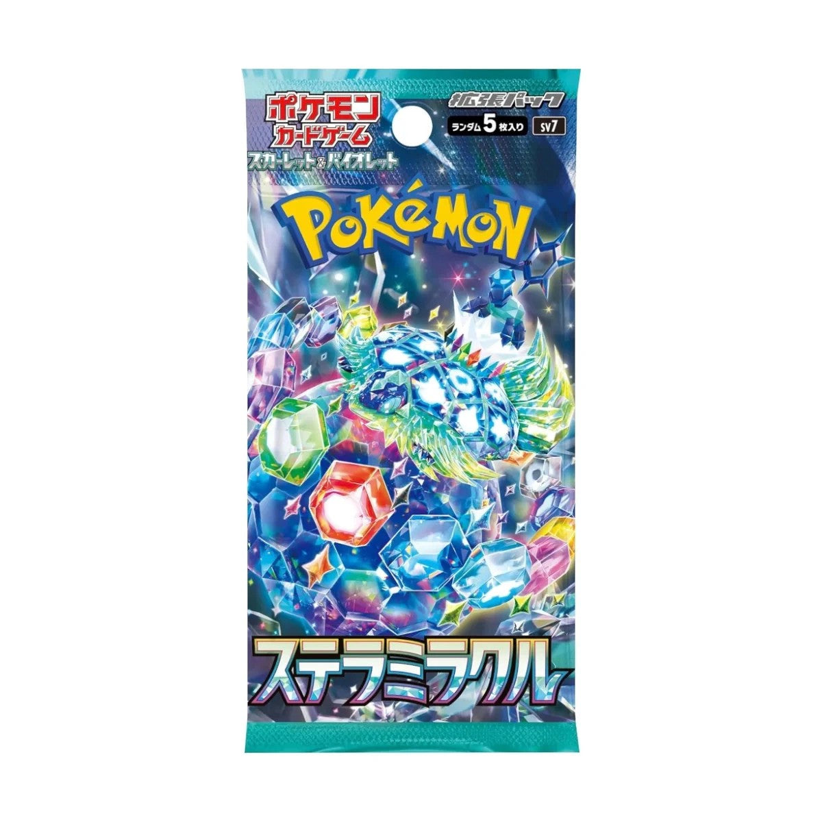 【Japan SV7】Pokémon TCG: Stellar Miracle Display Box | 30x Booster mit Foil & Full Art Karten | Sternenklarer Himmel & Wunder-Artworks | Original & Neu