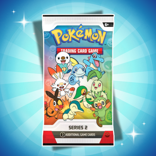 Pokémon First Partner Illustration Collection Series 2 Booster Pack Englisch – 3 Karten