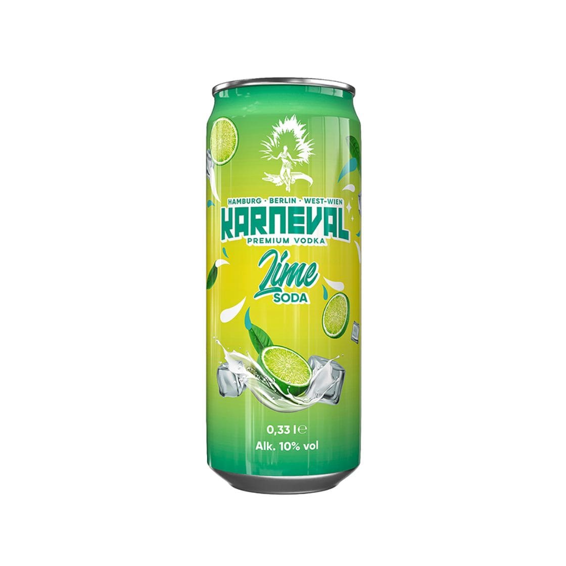 Karneval Vodka Ready To Drink Lime Soda 0,33l - spaeti-gonzales