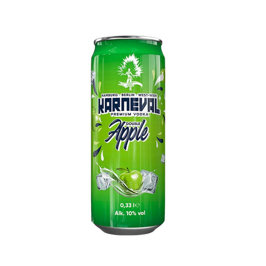 Karneval Vodka Ready To Drink Double Apple 0,33l - spaeti-gonzales